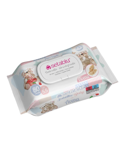 SALVIETTINE 80pz BABY AVENA 62155