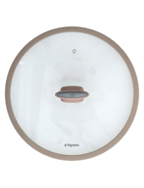CLASS STONE LINE TRANSPARENT LID 28cm