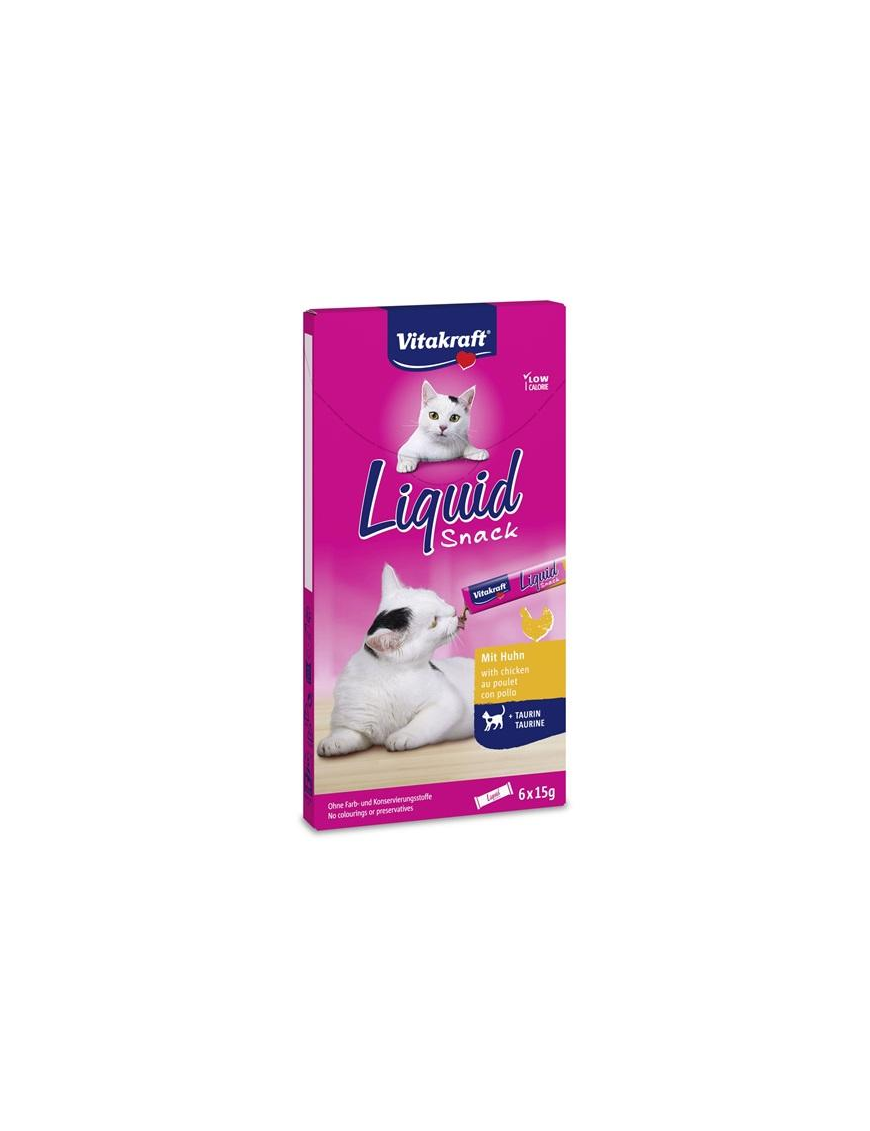 LINEA PET LIQUID SNACK CON TAURINA 90 GRAMMI