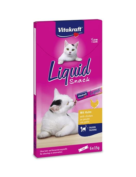 LINEA PET LIQUID SNACK CON TAURINA 90 GRAMMI