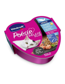 L.PET POESIE DELICE PLUS SALMONE 85gr