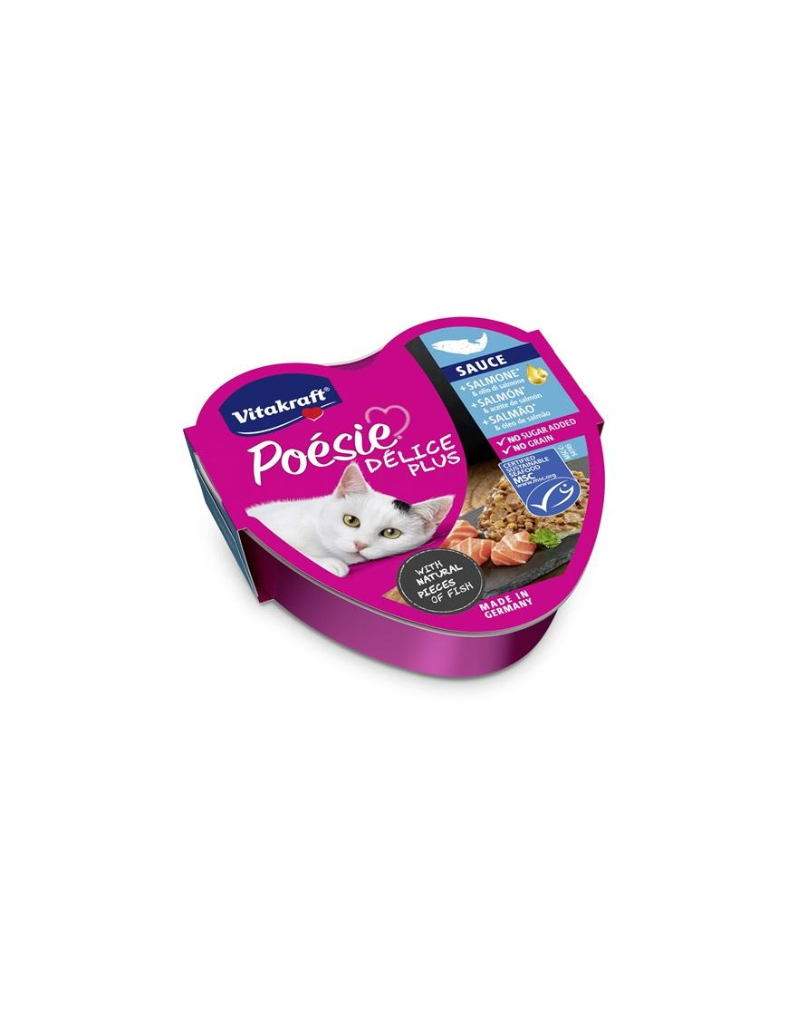 L.PET POESIE DELICE PLUS SALMONE 85gr