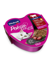 L.PET POESIE DELICE PLUS MANZO+OLIO 85gr