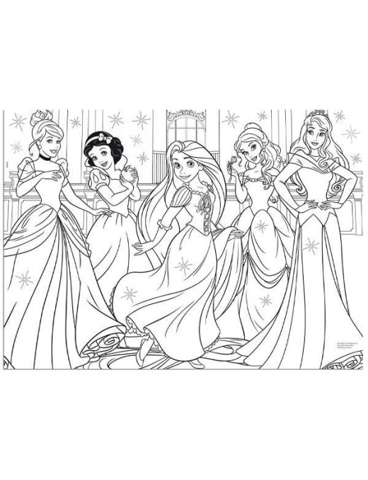 PUZZLE 60 PEZZI PRINCESS MAXI