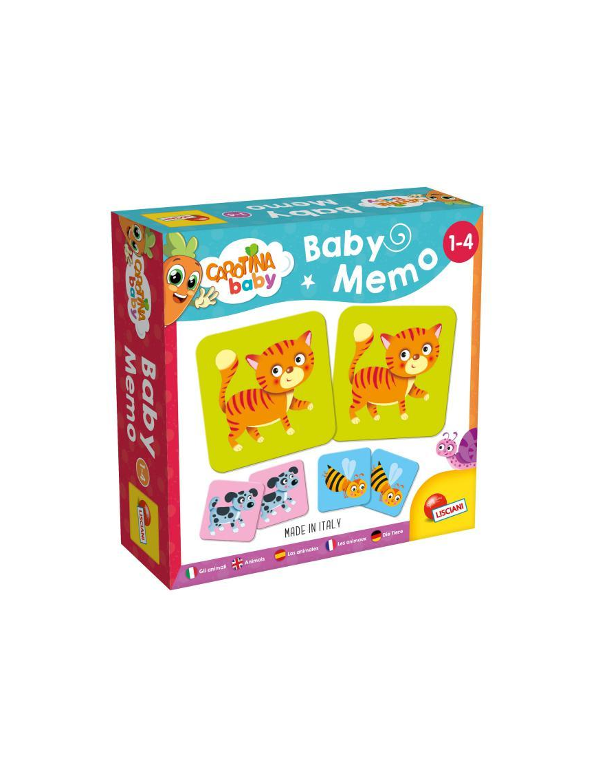 CAROTINA BABY MEMORIA ANIMALI