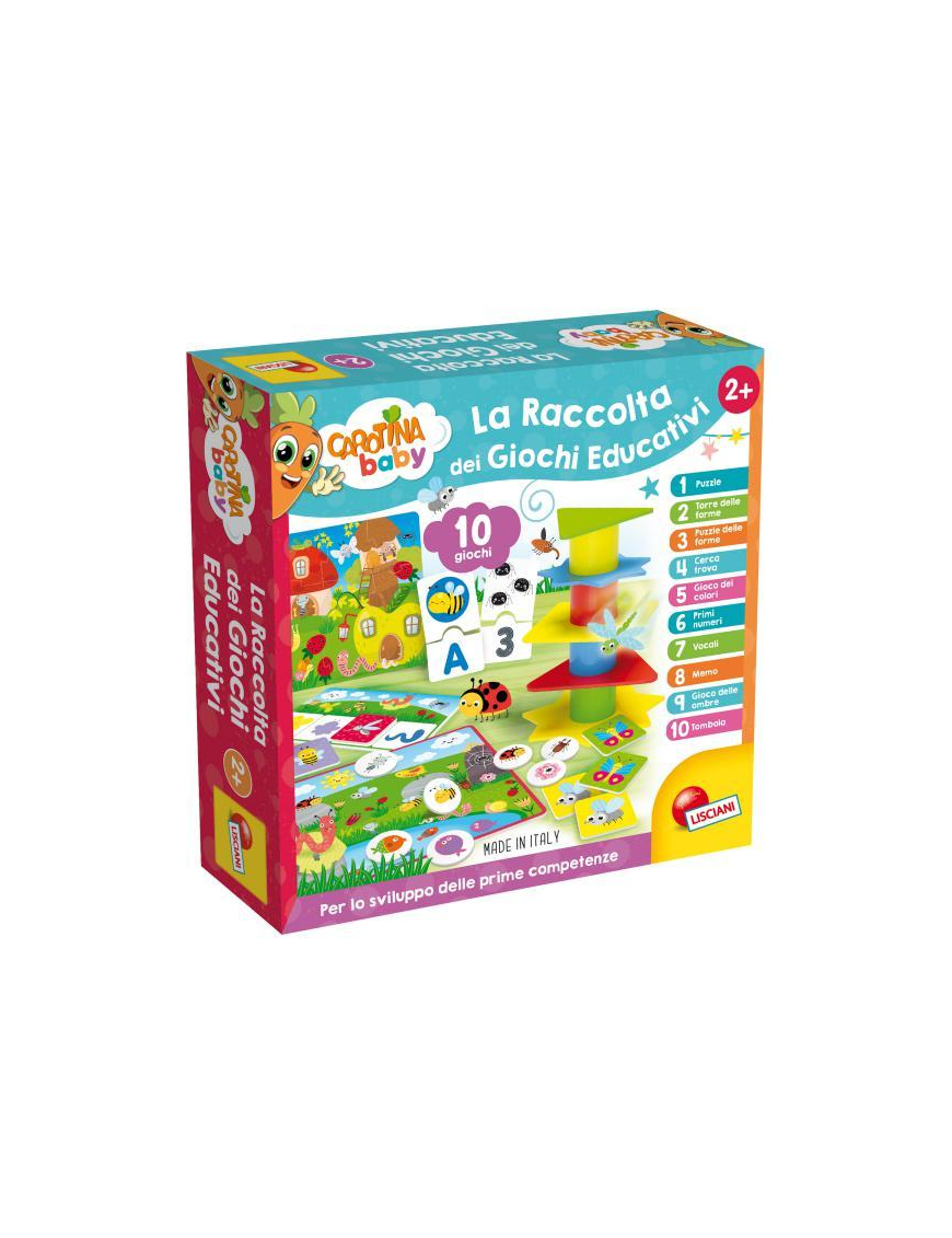 CAROTINA BABY RACCOLTA GIOCHI EDUCATIVI