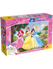 35 PIECE PUZZLE PRINCESS MAXI
