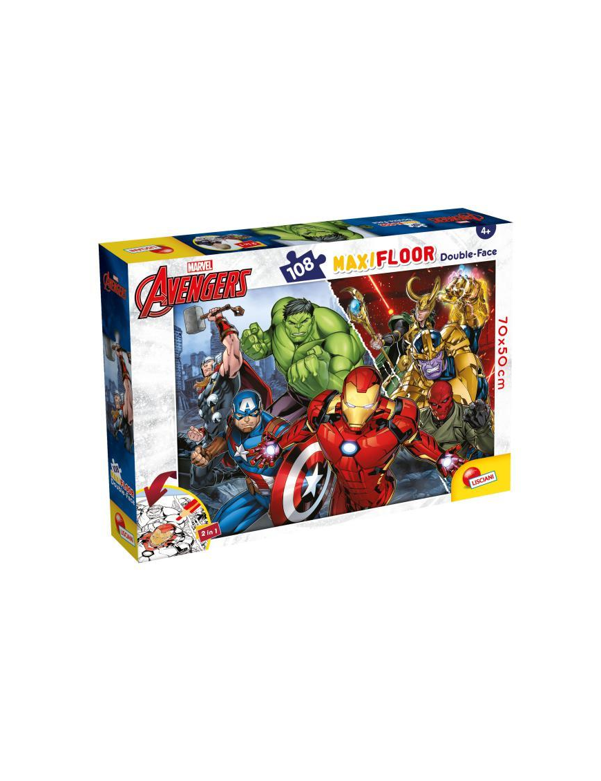 PUZZLE 108 PEZZI AVENGERS MAXI