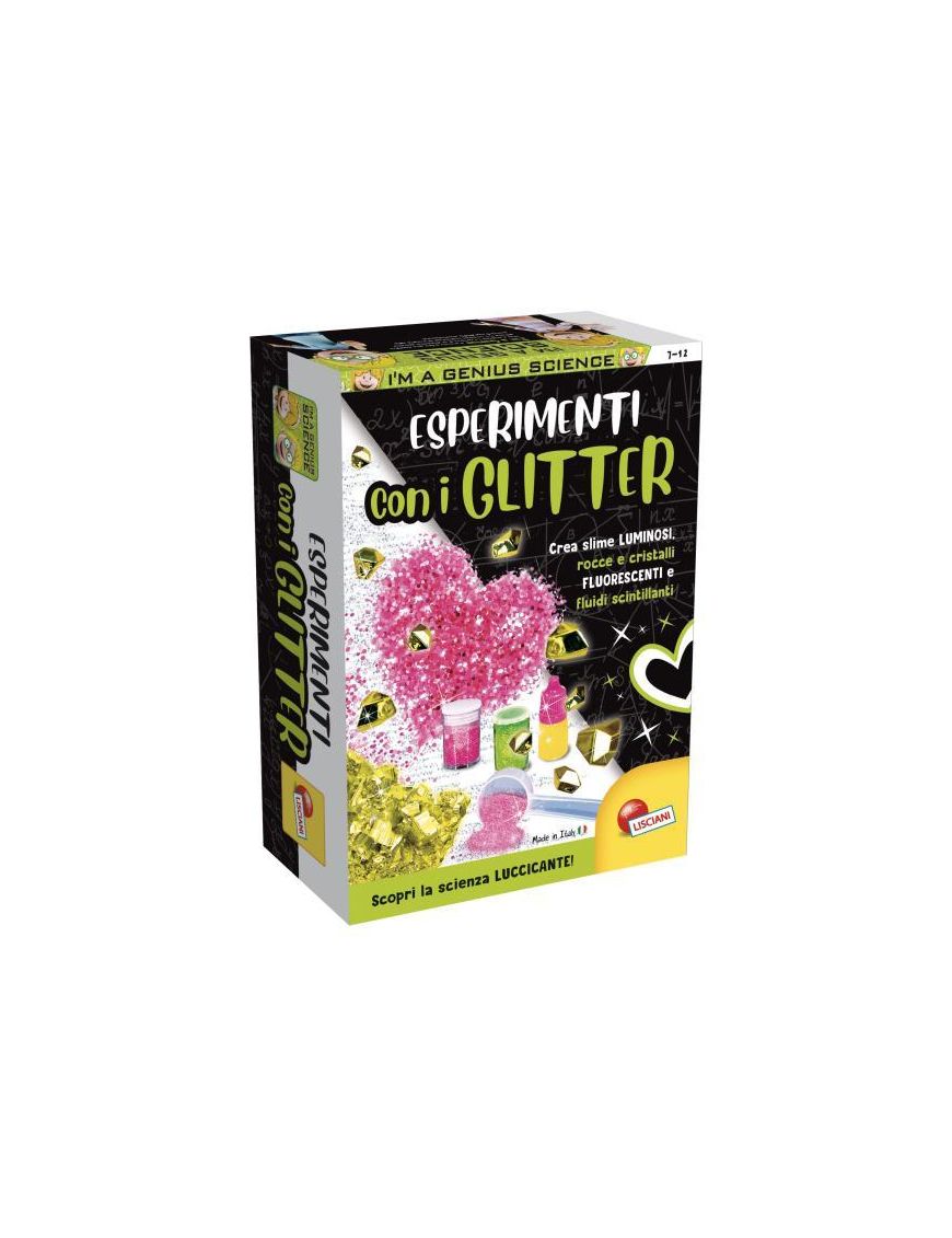POKET ESPERIMENTI CON I GLITTER