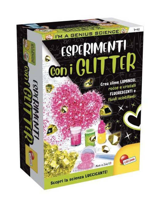 POKET ESPERIMENTI CON I GLITTER