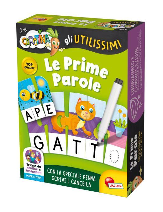 CAROTINA GLI UTILI LE PRIME PAROLE