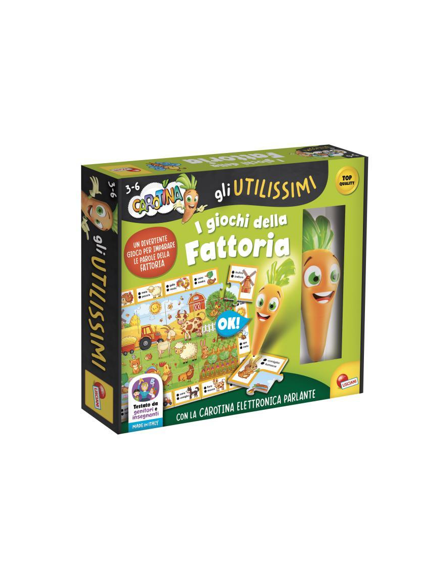 CAROTINA THE VERY USEFUL TALKING AND FARM PEN