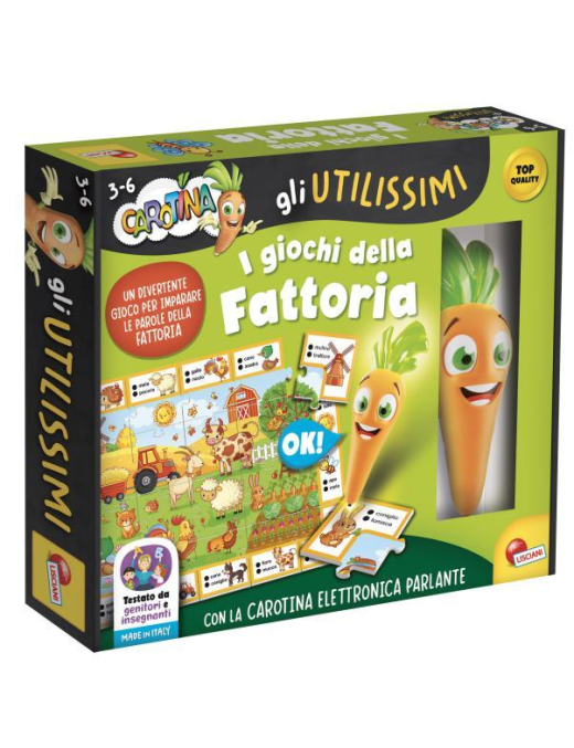CAROTINA THE VERY USEFUL TALKING AND FARM PEN