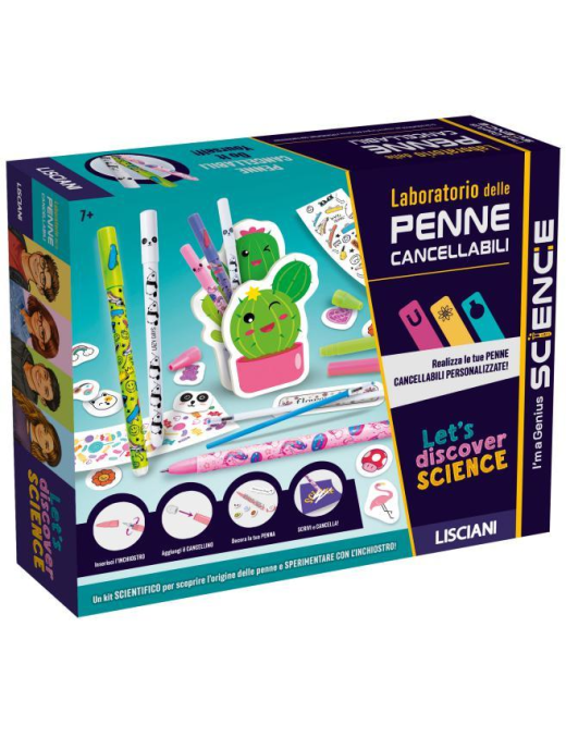 I'M A GENIUS  LABORATORIO DELLE PENNE CANCELLABILI