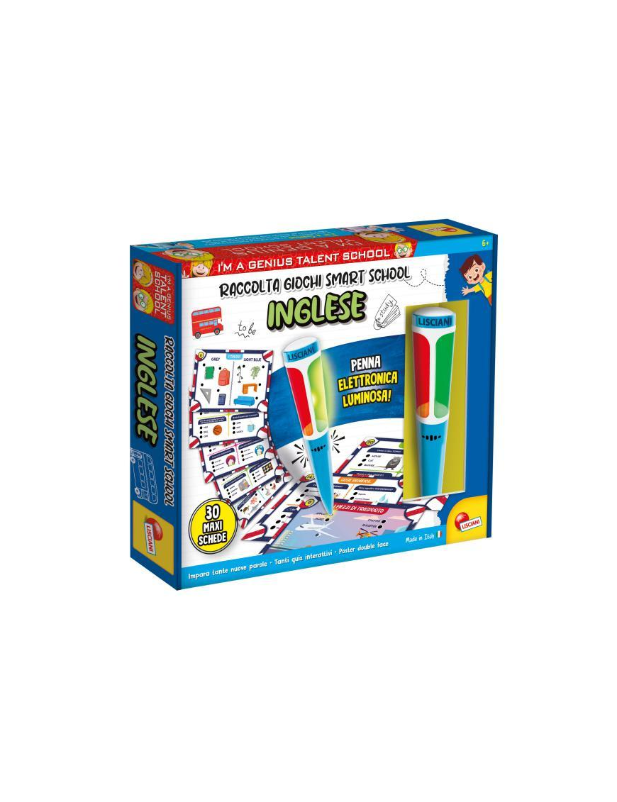 I'M A GENIUS GIOCHI SMART SCHOOL INGLESE
