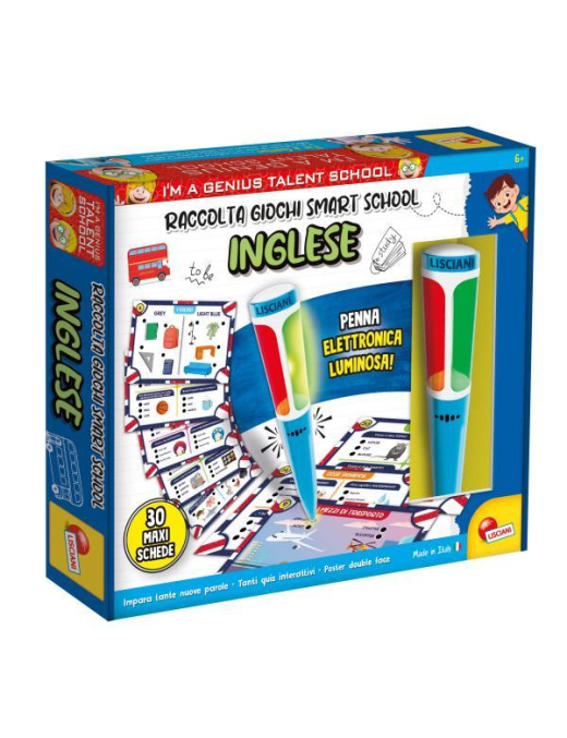 I'M A GENIUS GIOCHI SMART SCHOOL INGLESE