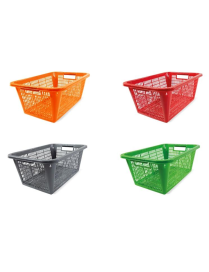CESTA MULITIUSO 60x40x25 CENTIMETRI COLORI ASSORTITI