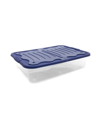 DUO LINE CONTAINER 80x60x17 CENTIMETERS BLUE
