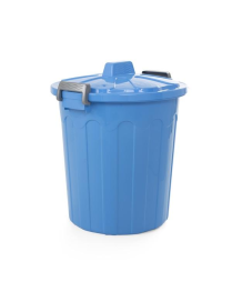BIDO' WASTE BIN 50 LITERS LIGHT BLUE