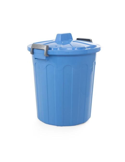 BIDO' WASTE BIN 50 LITERS LIGHT BLUE