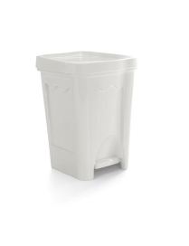 MARGHERITA WASTE BIN 6 LITER WHITE