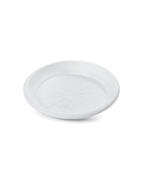 SAUCER FOR POT DUPLAST WHITE DIAMETER 40 CENTIMETERS