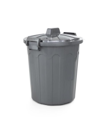 BIDO' WASTE BIN 23 LITER SILVER