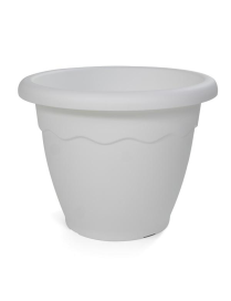 WHITE VULCANO VASE diameter 70