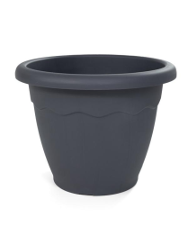 VASO VULCANO ANTRACITE DIAMETRO 70cm (70X49cm  h) capacita' 103lt