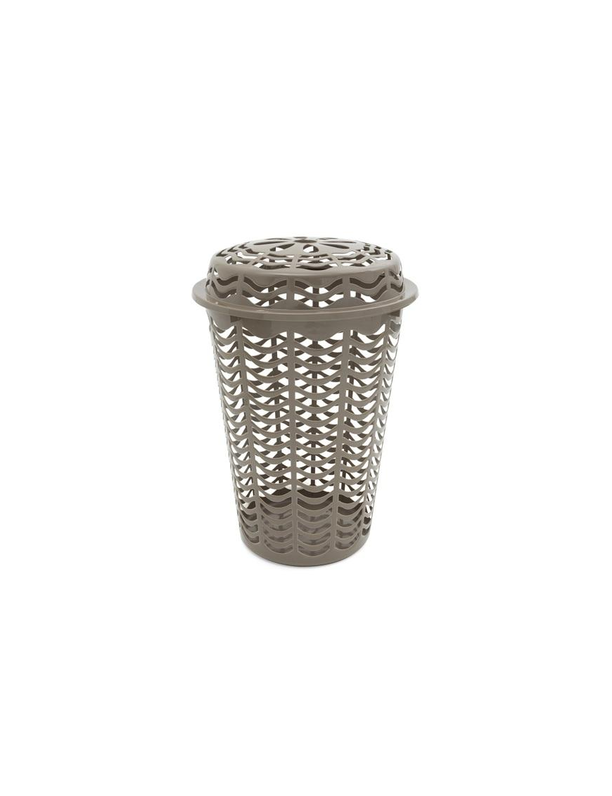 ALL-PURPOSE BASKET WITH LID 46x67cm BARK