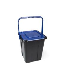 PATTUMIERA RACCOLTA DIFFERENZIATA CUBE 20lt BLU 30X31X34Hcm