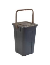 CUBE 30lt BROWN SEPARATE WASTE BIN