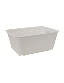 CESTINO VULCANO BIANCO 19x14x9cm
