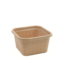 CESTINO RATTAN TORTORA QUADRO 15x15x8cm