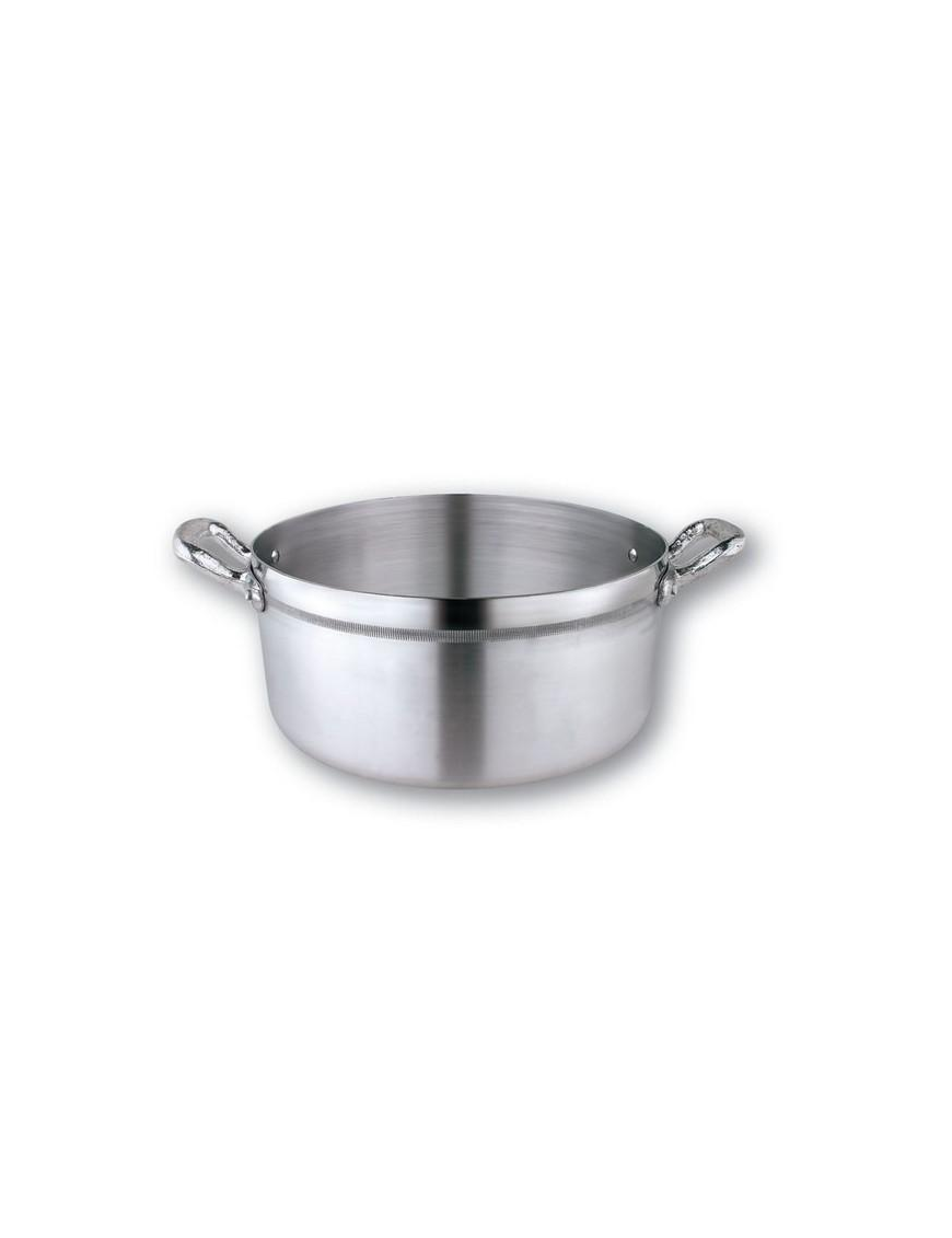 POLISHED EDGE LINE SAUCEPAN WITH 2 HANDLES 20 CM