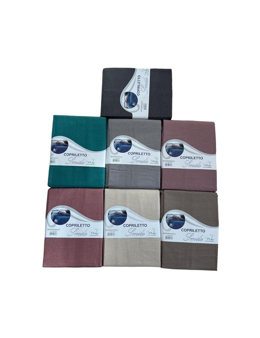 SMILE DOUBLE BEDSPREAD 260x260cm