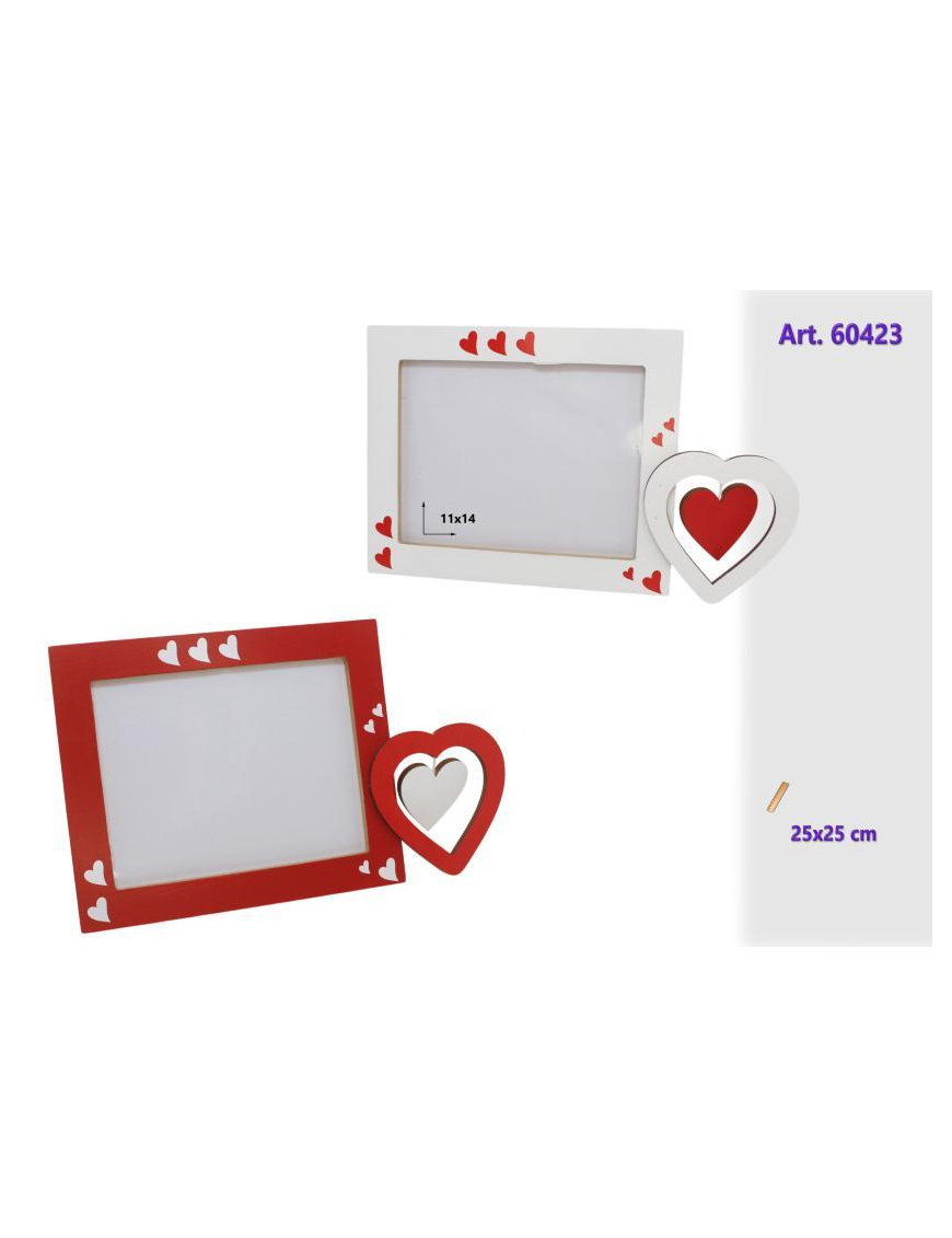 WOODEN PHOTO FRAME 25x15cm