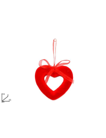 APPENDINO CUORE 13cm VELLUTO