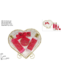 CONFEZIONE REGALO SET DA BAGNO 4 pezzi