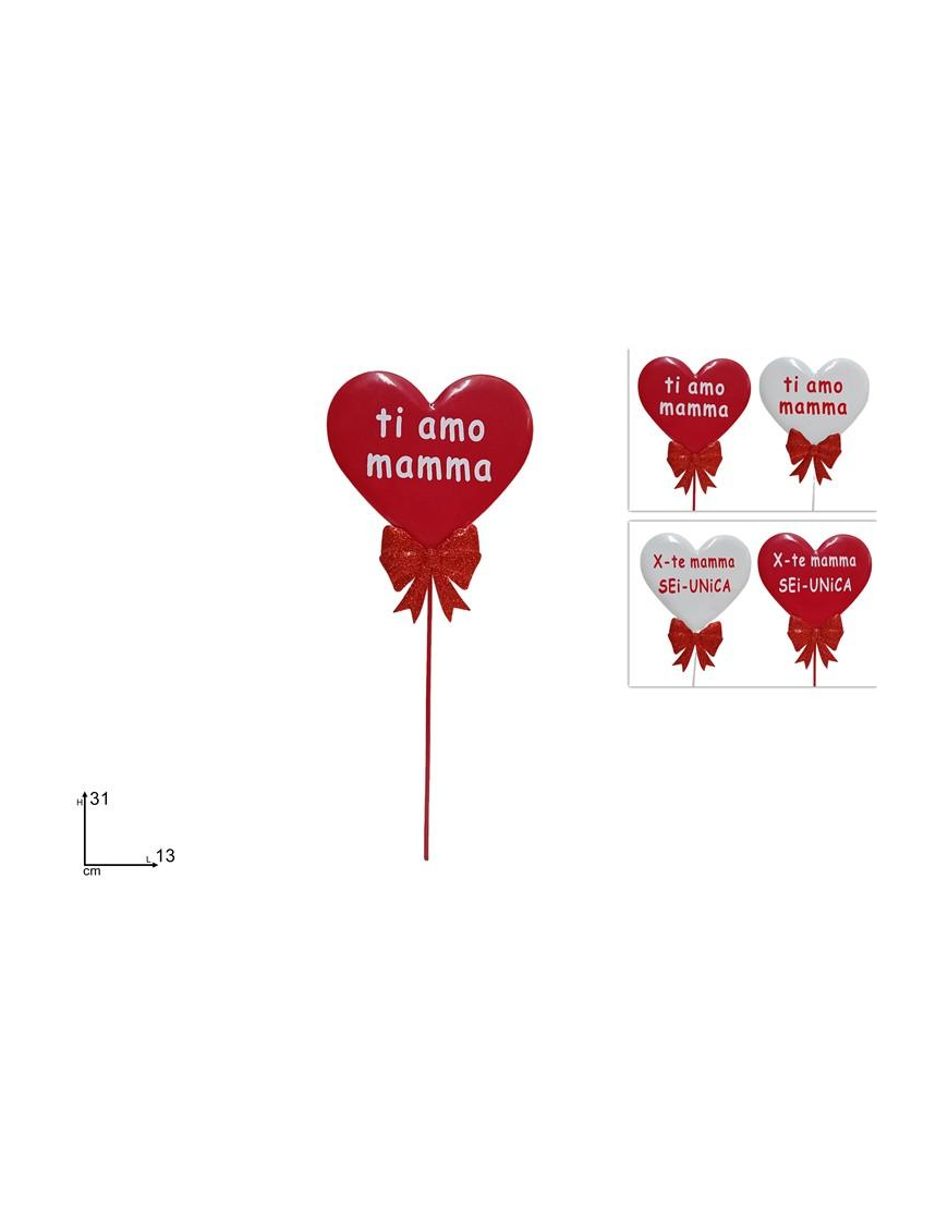 MOTHER'S DAY HEART PIN 31cm