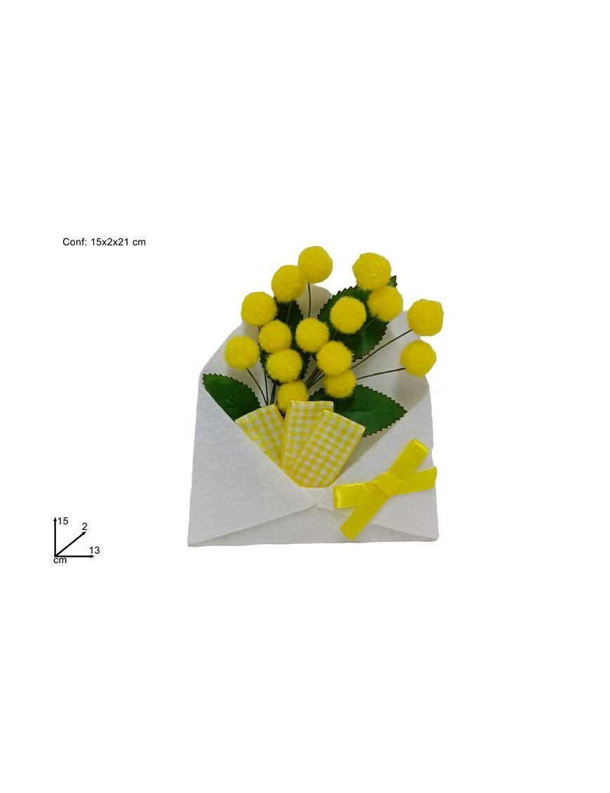 ENVELOPE with MIMOSA