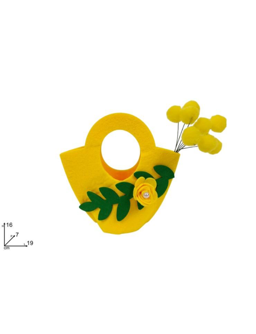 MIMOSA FELT HANDBAG