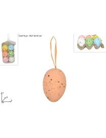 OVETTI 7 CM 6 PEZZI