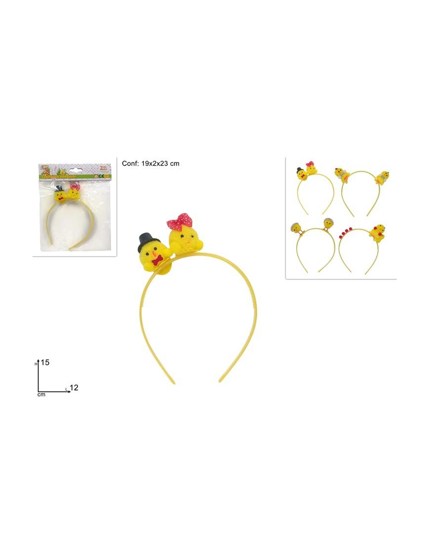 HEADBAND WITH ASSORTED CHICKS