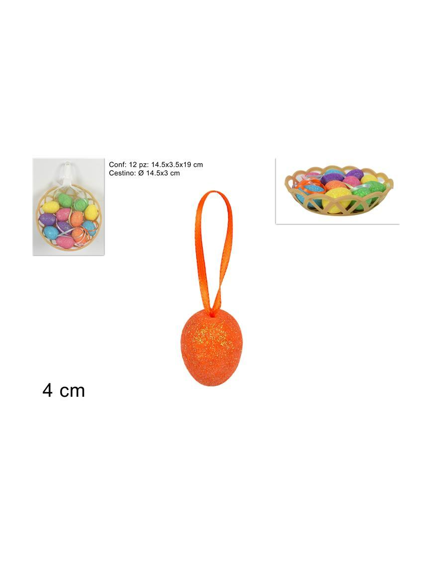 EGGS IN BASKET 12 PIECES