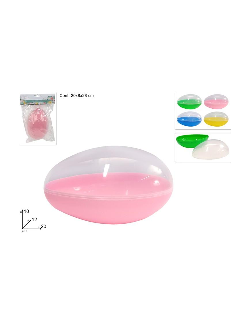 SCATOLA UOVO PLASTICA 20 centimetri