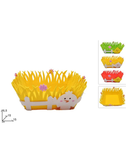 SQUARE BASKET 15x15 centimetres