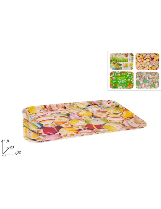 Rectangular TRAY 32x23 centimeters EASTER DECORATION