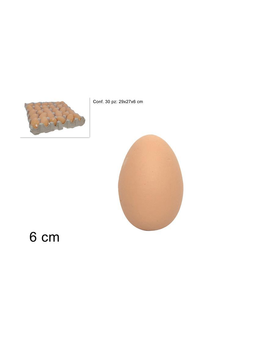 EGGS 30pcs NATURAL 6cm CA005537