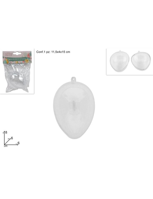L.TRASP. EGG 8cm JE003423